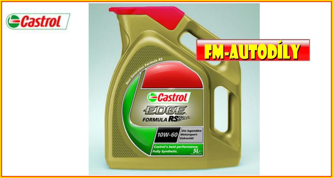 Olej CASTROL EDGE 10w60 5L RS Formula